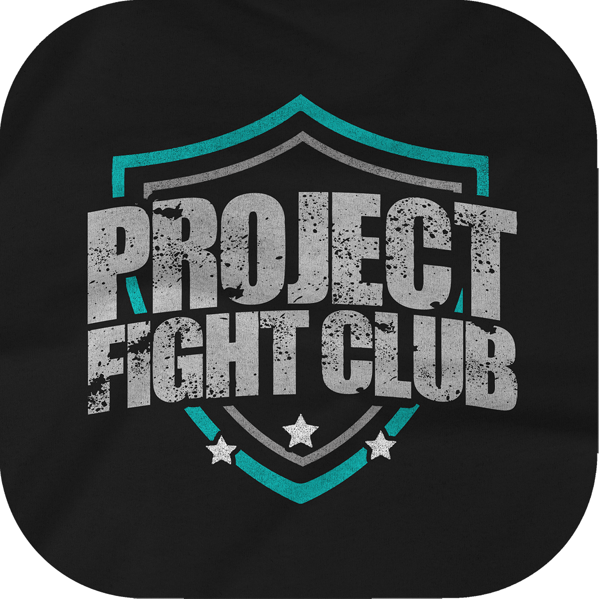 WOMENS BLACK CROPPED TEE #3 - FIGHT ADDICTION