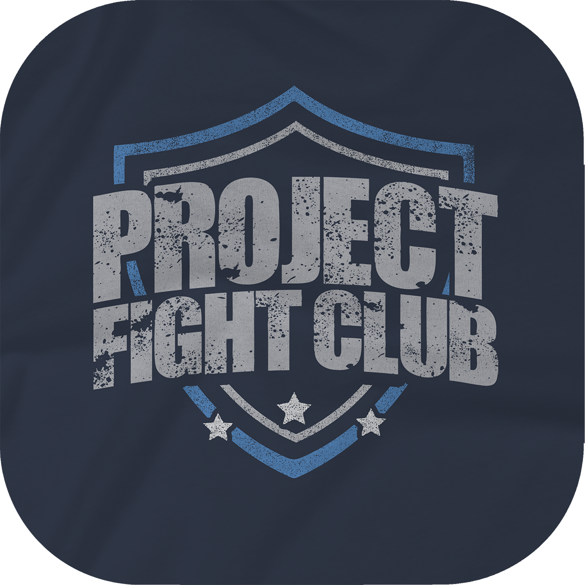 WOMENS NAVY CROPPED TEE - SUPPORT POLICE