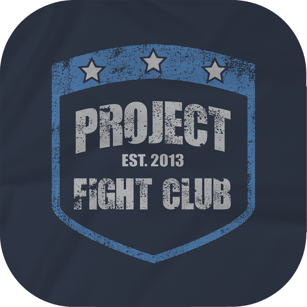 WOMENS NAVY CROPPED TEE #2 - SUPPORT POLICE