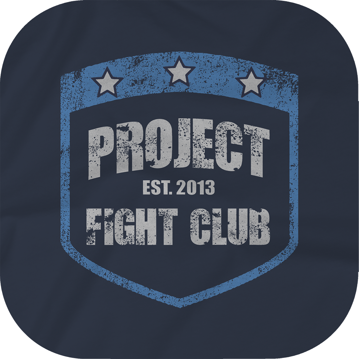 WOMENS NAVY CROPPED TEE #2 - SUPPORT POLICE