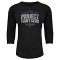 BLACK BASEBALL TEE #2 - SUPPORT POLICE