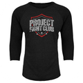 BLACK BASEBALL TEE #2 - HONOR FIREFIGHTERS & EMTs