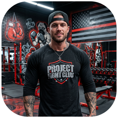 BLACK BASEBALL TEE #2 - HONOR FIREFIGHTERS & EMTs