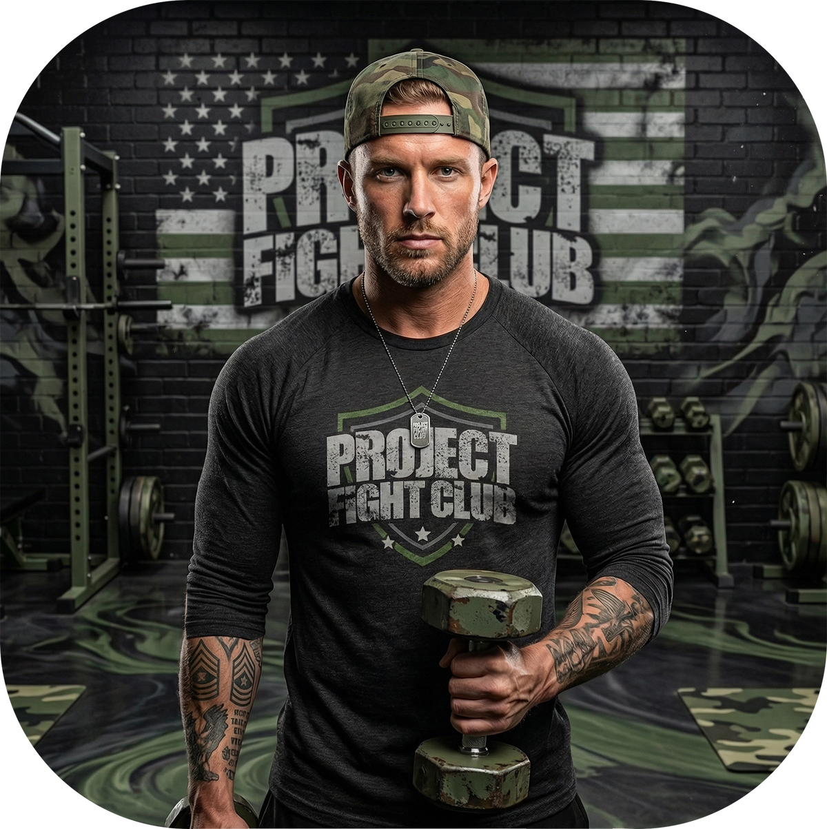 BLACK BASEBALL TEE 2 - HONOR SOLDIERS & VETERANS