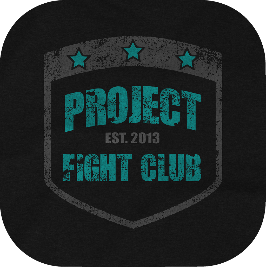 BLACK BASEBALL TEE #3 - FIGHT ADDICTION