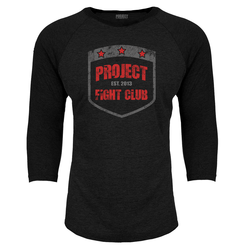 BLACK BASEBALL TEE #4 - HONOR FIREFIGHTERS & EMTs
