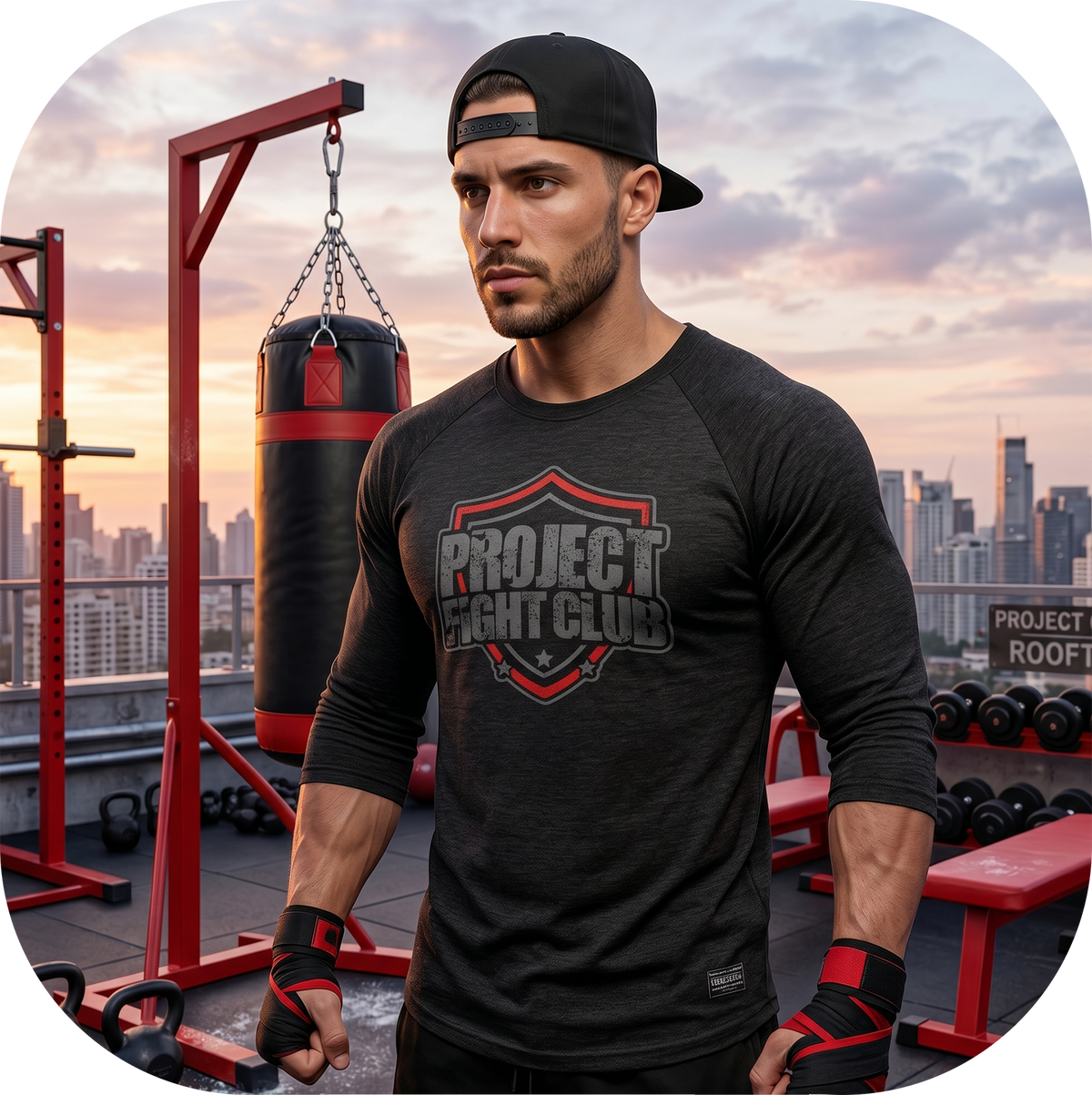 BLACK BASEBALL TEE #5 - HONOR FIREFIGHTERS & EMTs