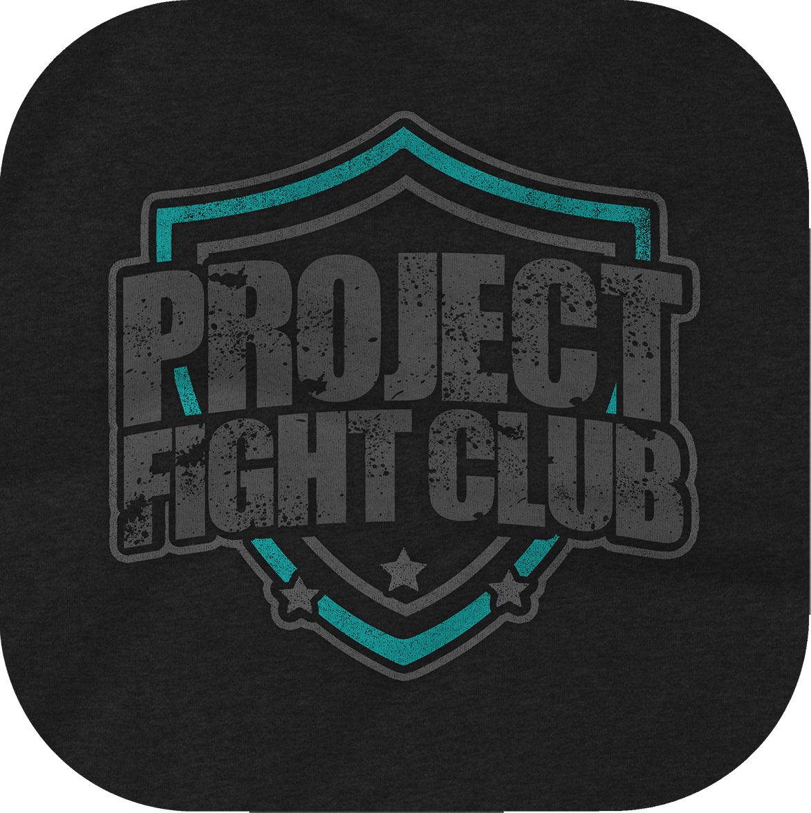 BLACK BASEBALL TEE #5 - FIGHT ADDICTION