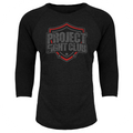 BLACK BASEBALL TEE #5 - HONOR FIREFIGHTERS & EMTs