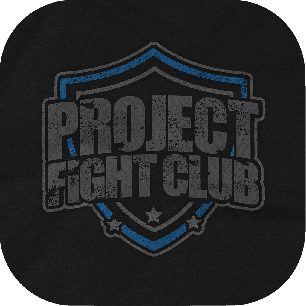 BLACK BASEBALL TEE #5 - SUPPORT POLICE