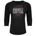 BLACK BASEBALL TEE #6 - HONOR FIREFIGHTERS & EMTs