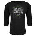 BLACK BASEBALL TEE 6 - HONOR SOLDIERS & VETERANS
