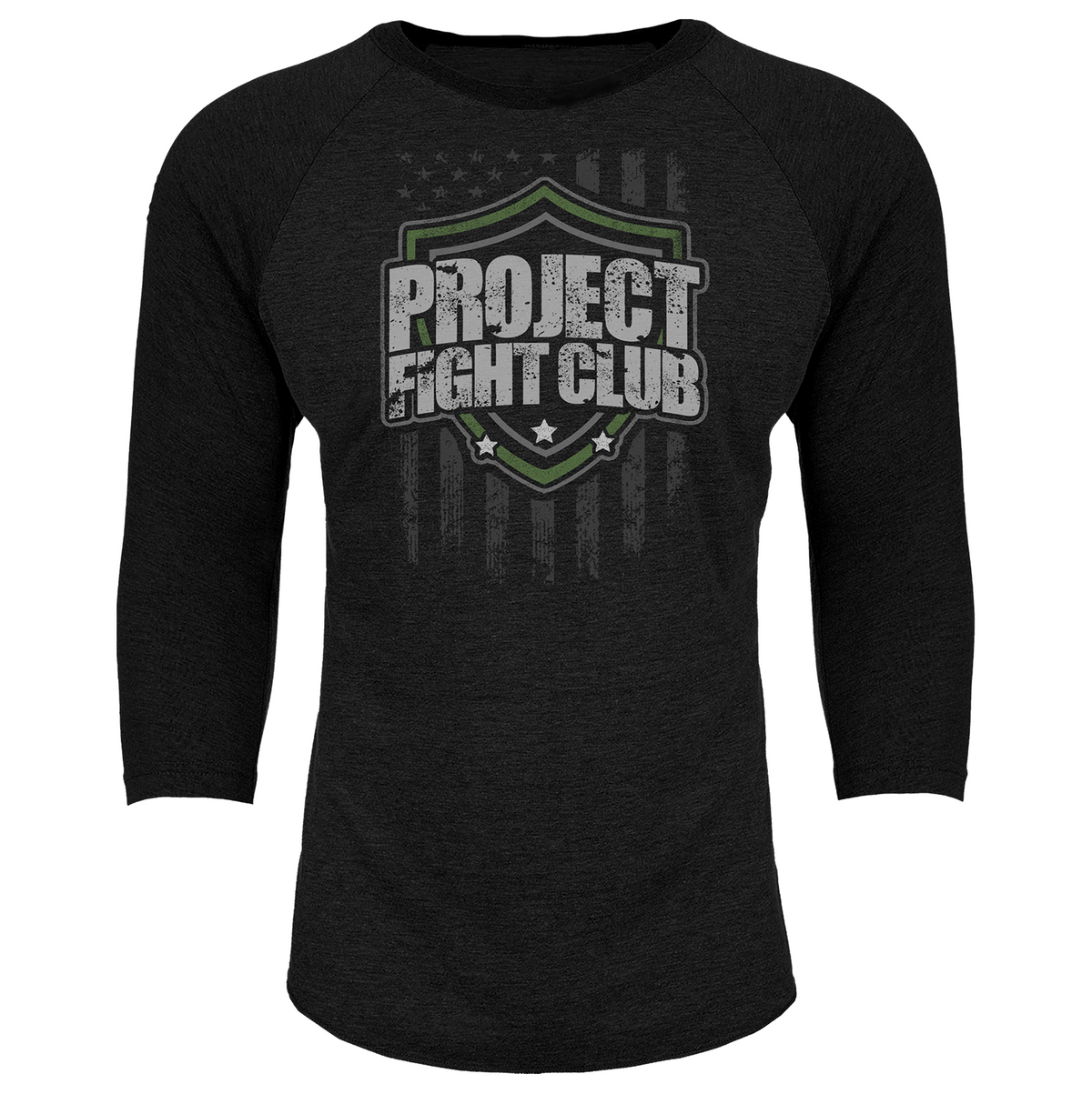 BLACK BASEBALL TEE 6 - HONOR SOLDIERS & VETERANS