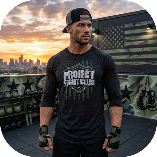 BLACK BASEBALL TEE 6 - HONOR SOLDIERS & VETERANS