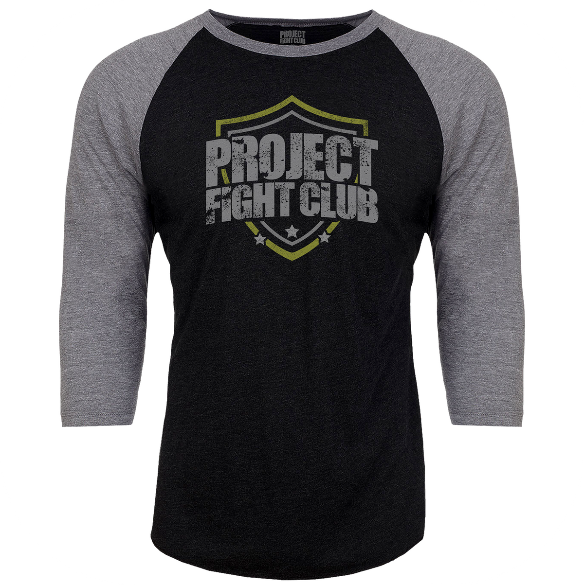 BLACK & GREY BASEBALL TEE #3 - SPREAD CHRISTIANITY