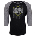 BLACK & GREY BASEBALL TEE - SPREAD CHRISTIANITY