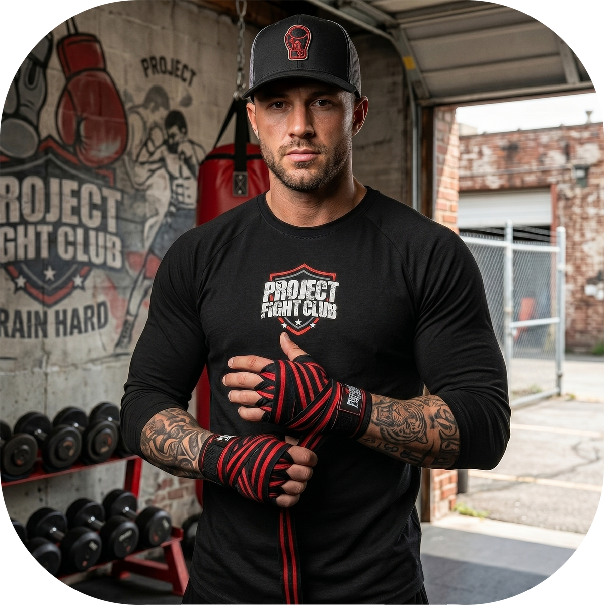 BLACK 3/4 SLEEVE BASEBALL TEE - HONOR FIREFIGHTERS & EMTs