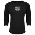 BLACK BASEBALL TEE - HONOR SOLDIERS & VETERANS