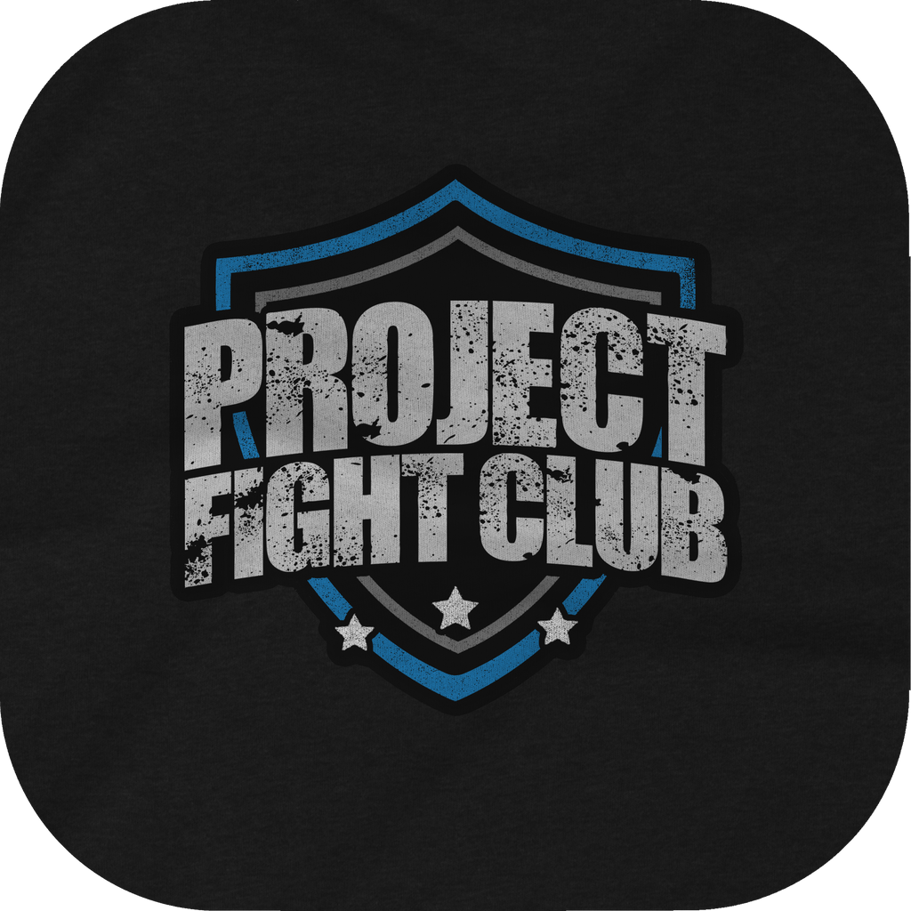 BLACK BASEBALL TEE - SUPPORT POLICE