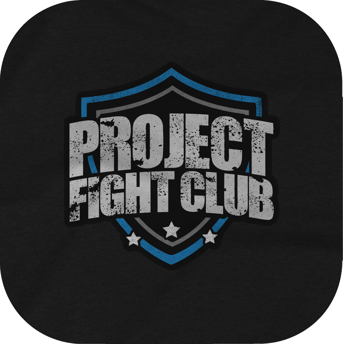 BLACK BASEBALL TEE - SUPPORT POLICE