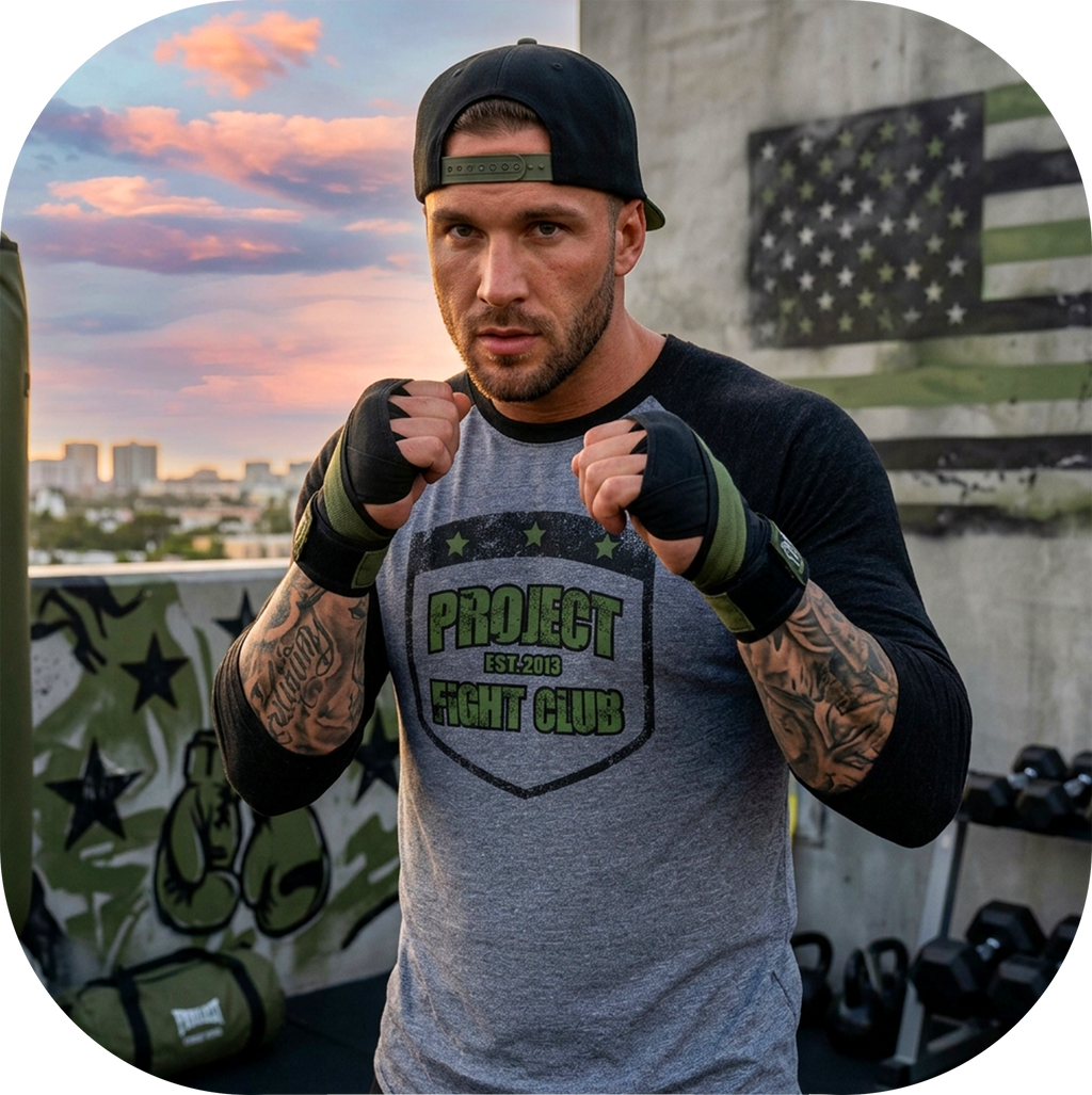 GREY & BLACK BASEBALL TEE - HONOR SOLDIERS & VETERANS
