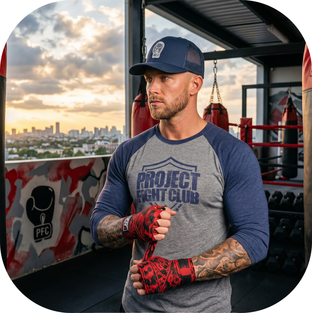 GREY & NAVY BASEBALL TEE - HONOR FIREFIGHTERS & EMTs