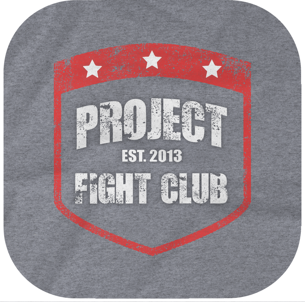 GREY & RED BASEBALL TEE - HONOR FIREFIGHTERS & EMTs
