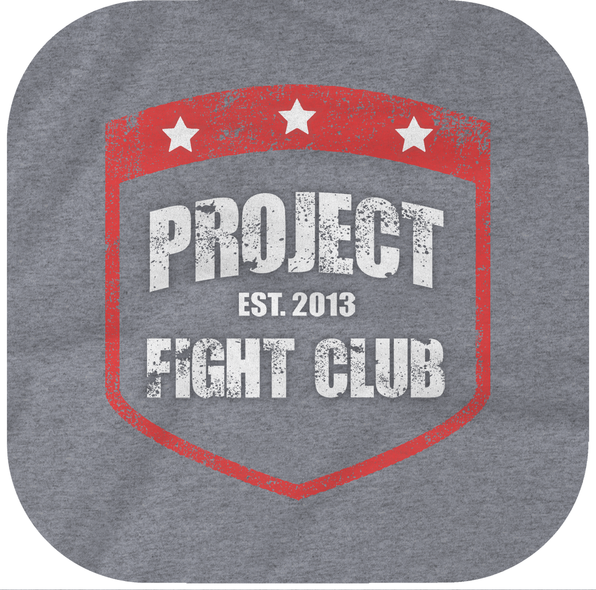 GREY & RED BASEBALL TEE - HONOR FIREFIGHTERS & EMTs