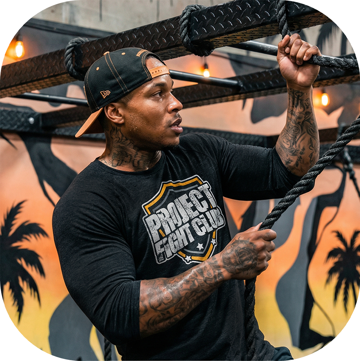 BLACK BASEBALL TEE - PROTECT ANIMALS & WILDLIFE