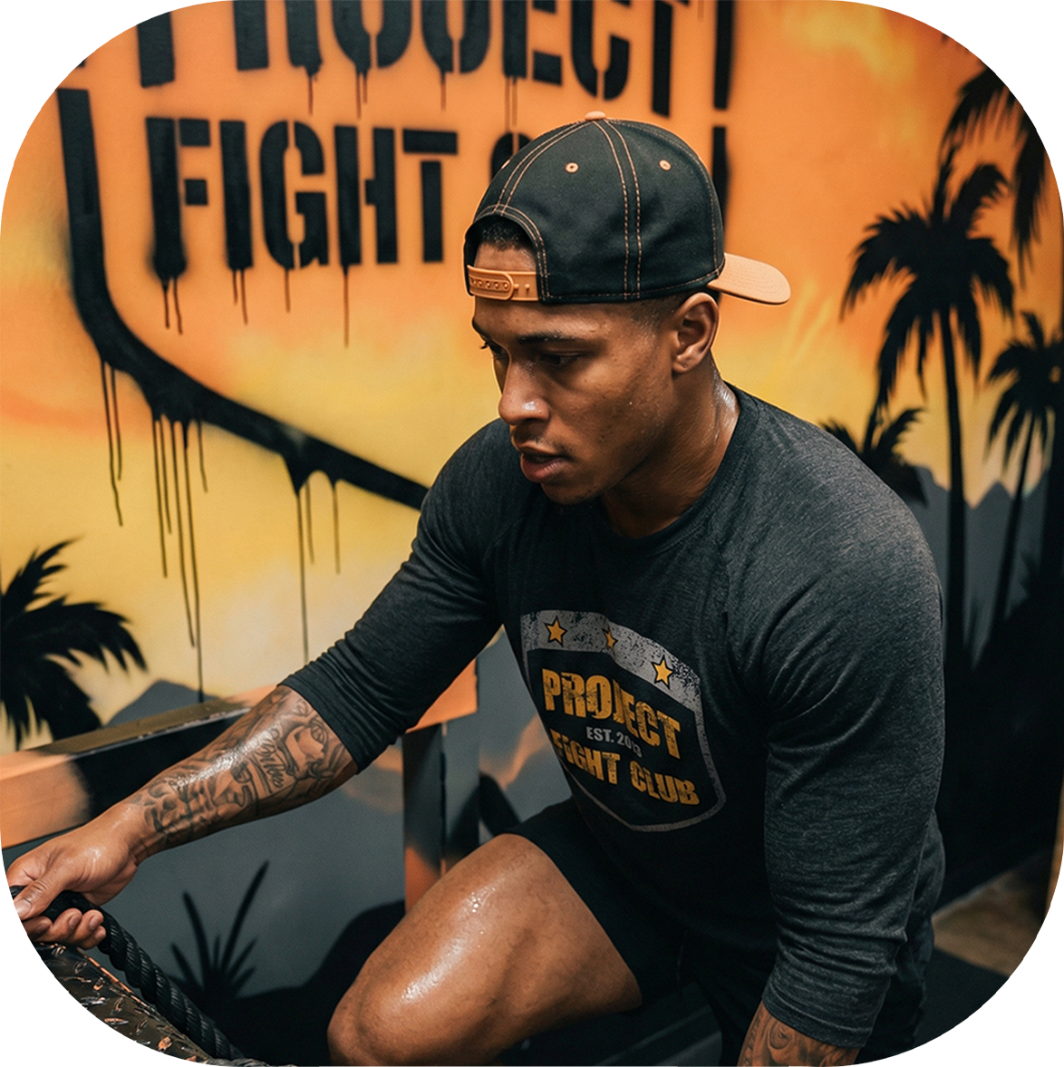 BLACK BASEBALL TEE #3 - PROTECT ANIMALS & WILDLIFE