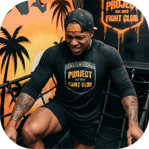BLACK BASEBALL TEE #3 - PROTECT ANIMALS & WILDLIFE