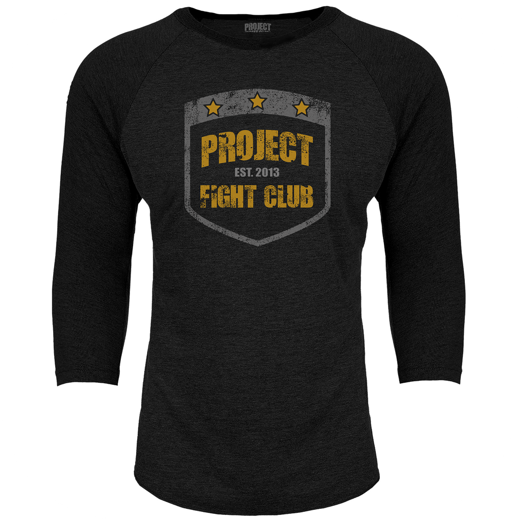 BLACK BASEBALL TEE #3 - PROTECT ANIMALS & WILDLIFE