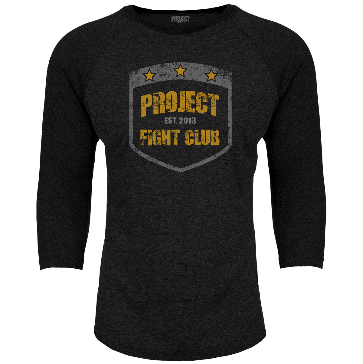 BLACK BASEBALL TEE #3 - PROTECT ANIMALS & WILDLIFE