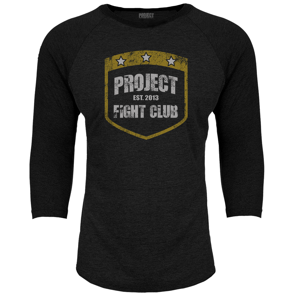 BLACK BASEBALL TEE #4 - PROTECT ANIMALS & WILDLIFE