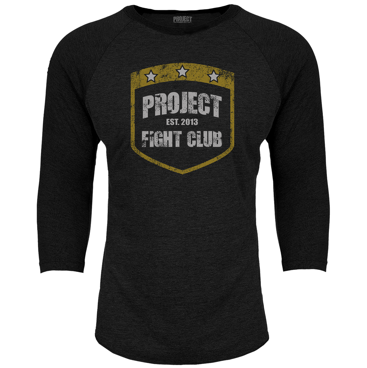 BLACK BASEBALL TEE #4 - PROTECT ANIMALS & WILDLIFE