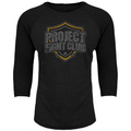 BLACK BASEBALL TEE #5 - PROTECT ANIMALS & WILDLIFE