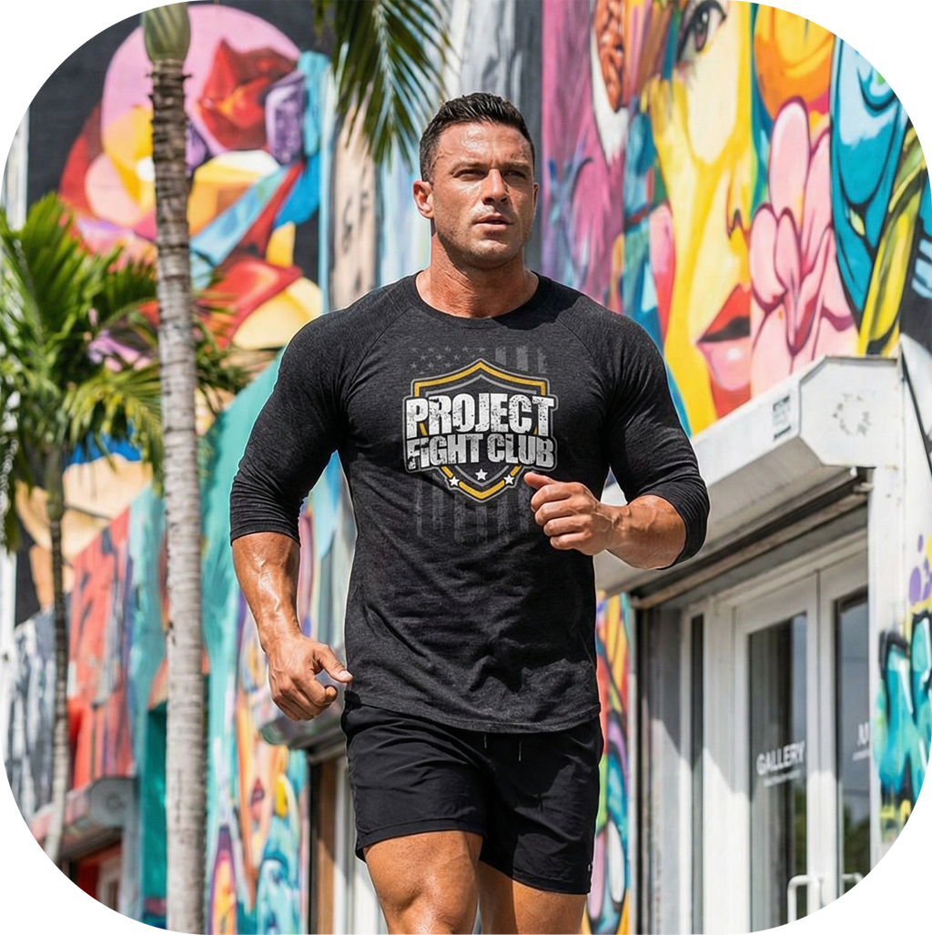 BLACK BASEBALL TEE #6 - PROTECT ANIMALS & WILDLIFE