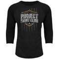 BLACK BASEBALL TEE #6 - PROTECT ANIMALS & WILDLIFE