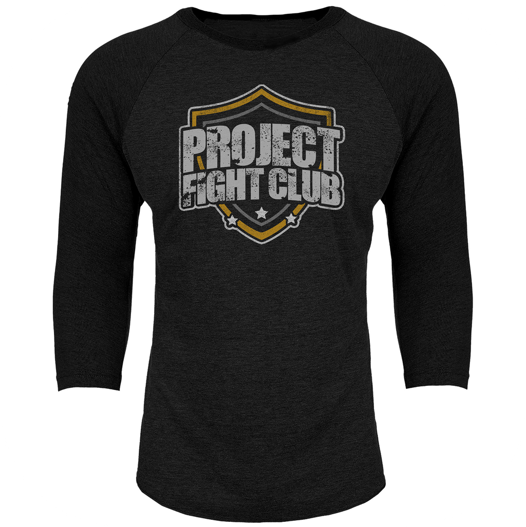 BLACK BASEBALL TEE - PROTECT ANIMALS & WILDLIFE