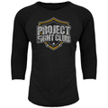 BLACK BASEBALL TEE - PROTECT ANIMALS & WILDLIFE