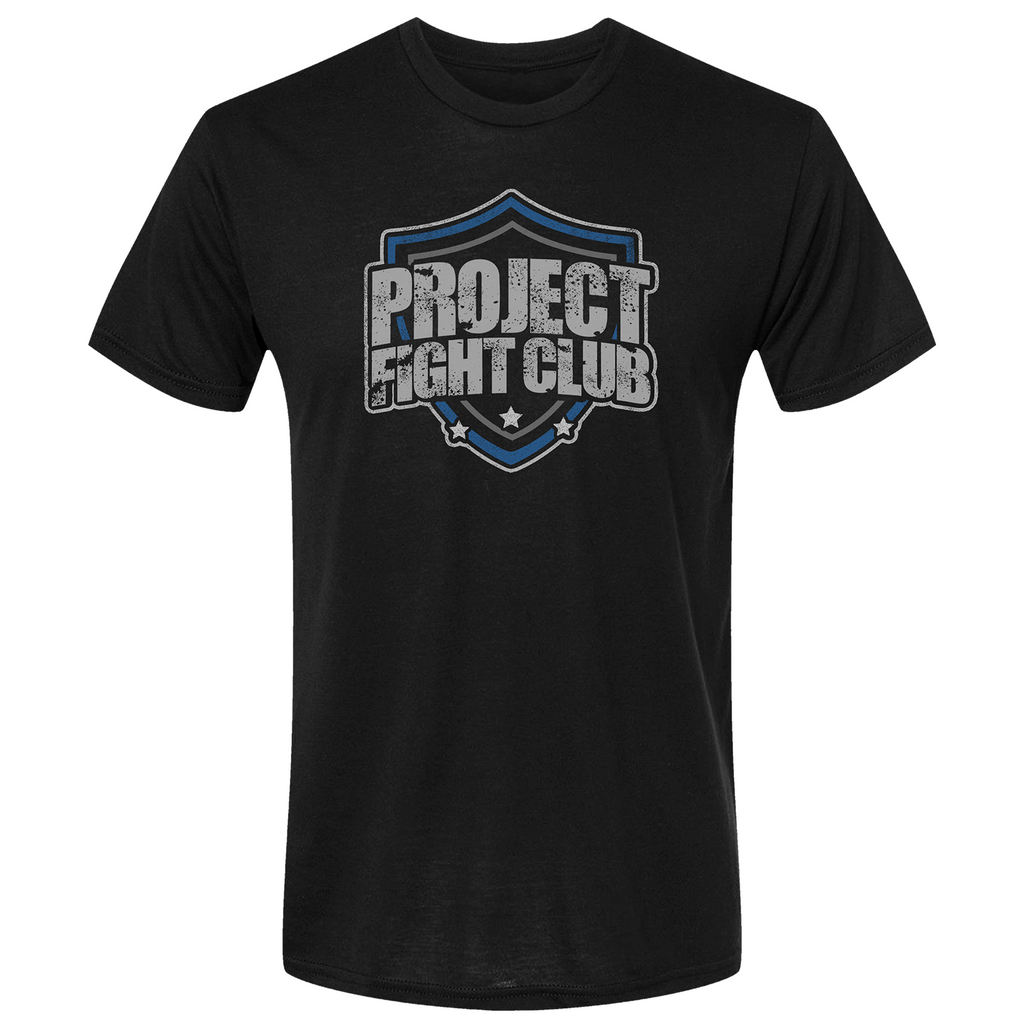 MENS BLACK T-SHIRT #2 - SUPPORT POLICE