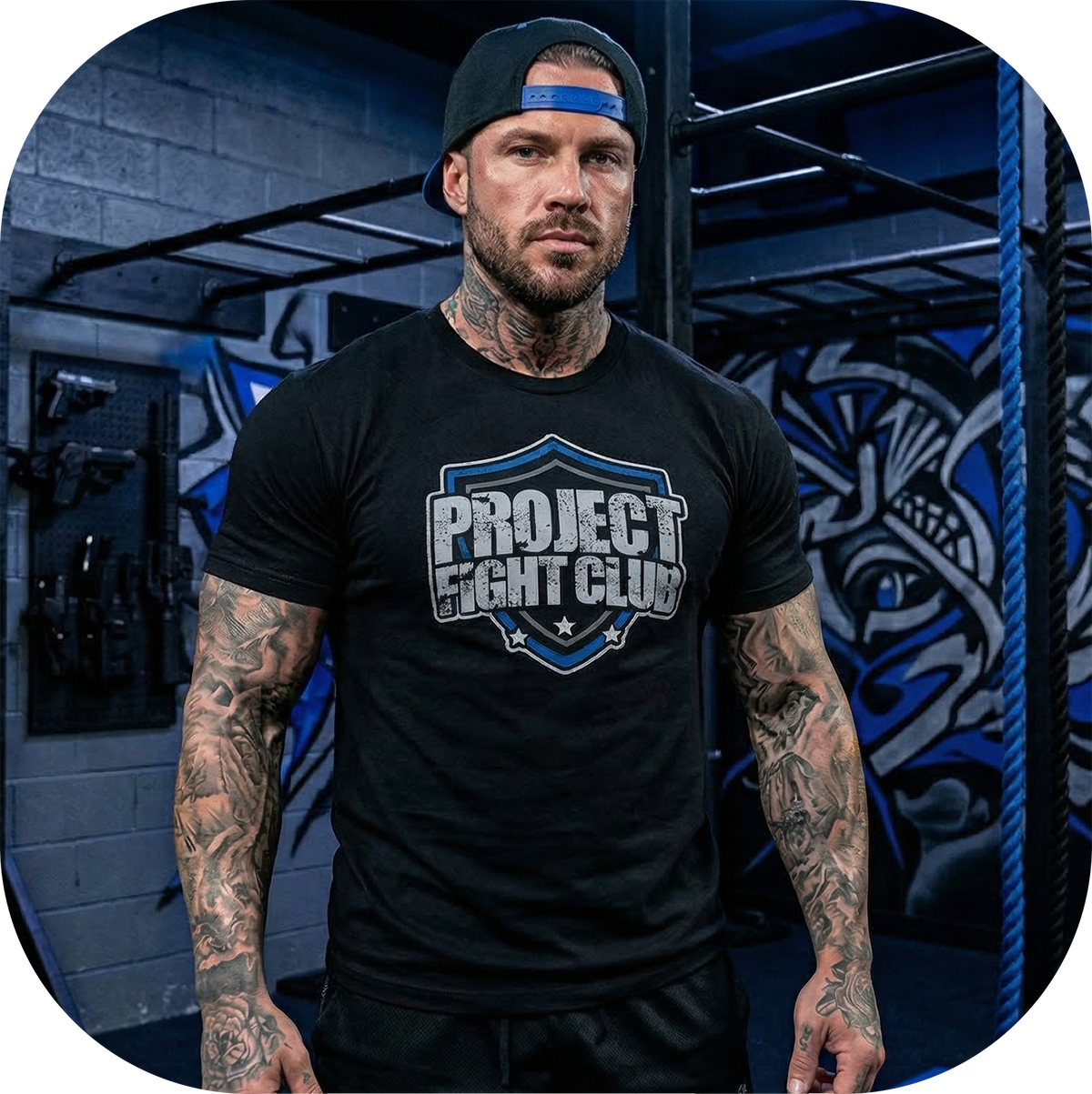 MENS BLACK T-SHIRT #2 - SUPPORT POLICE