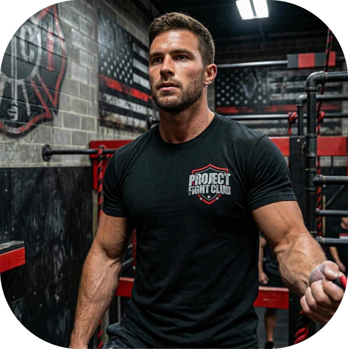 MENS BLACK T-SHIRT #3 - HONOR FIREFIGHTERS & EMTs