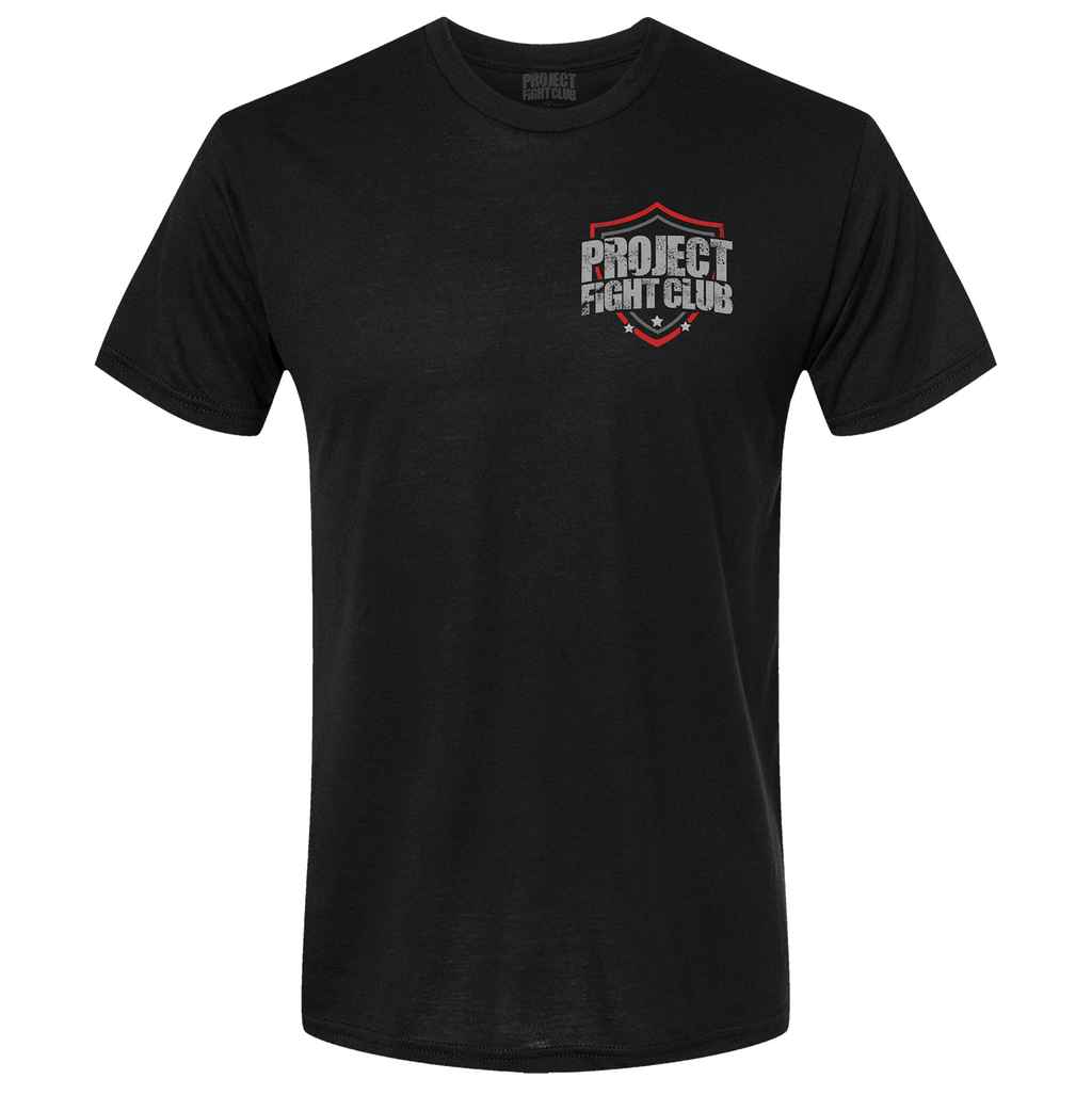 MENS BLACK T-SHIRT #3 - HONOR FIREFIGHTERS & EMTs