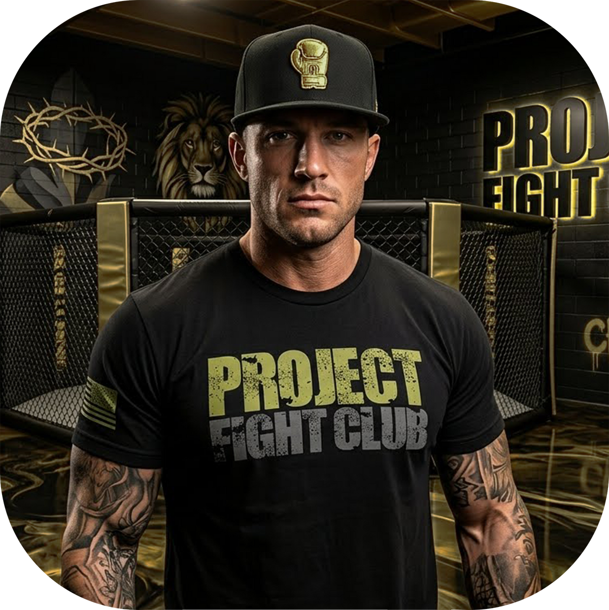 MENS BLACK T-SHIRT #4 - SPREAD CHRISTIANITY