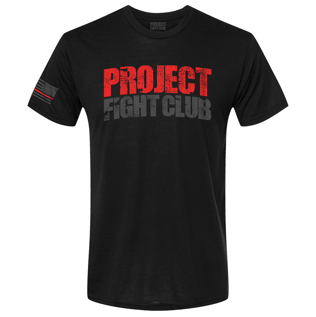 MENS BLACK T-SHIRT #4 - HONOR FIREFIGHTERS & EMTs