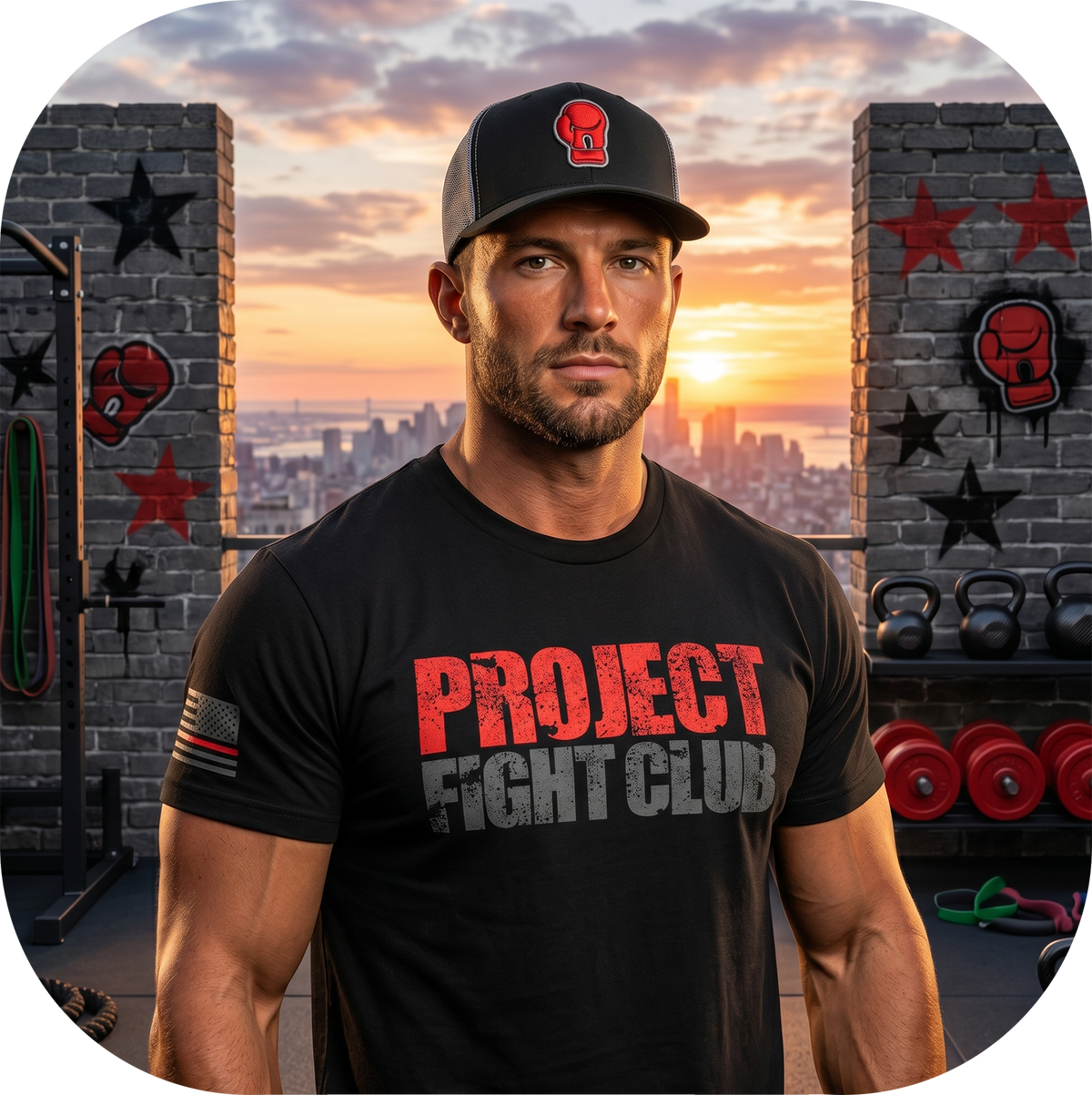 MENS BLACK T-SHIRT #4 - HONOR FIREFIGHTERS & EMTs