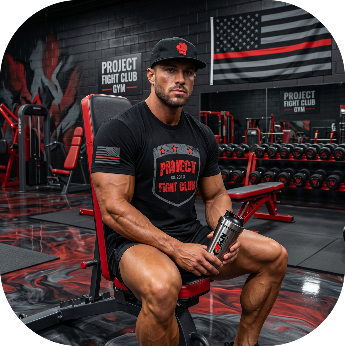 MENS BLACK T-SHIRT #5 - HONOR FIREFIGHTERS & EMTs