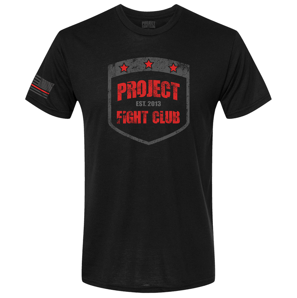 MENS BLACK T-SHIRT #5 - HONOR FIREFIGHTERS & EMTs