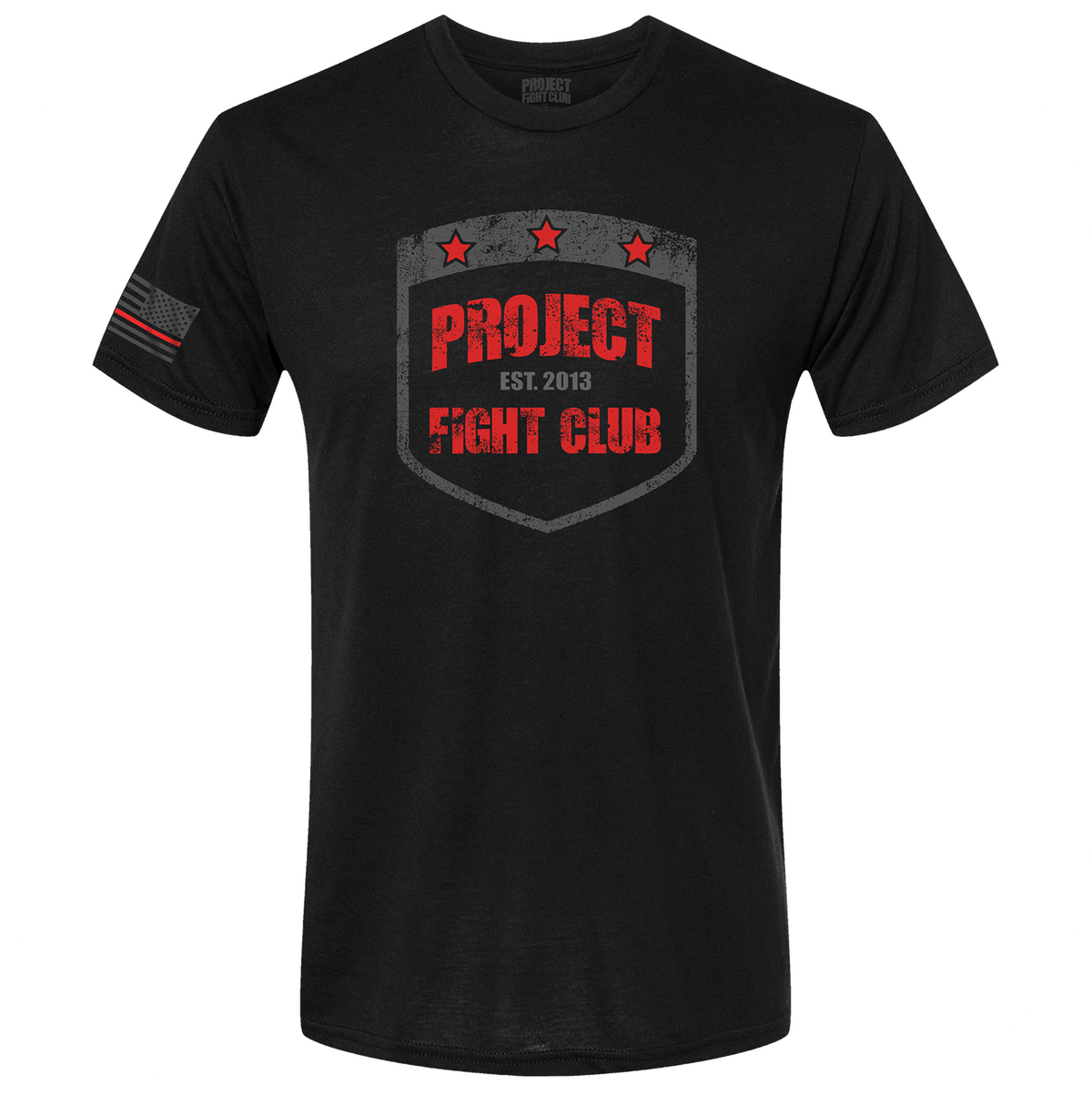 MENS BLACK T-SHIRT #5 - HONOR FIREFIGHTERS & EMTs